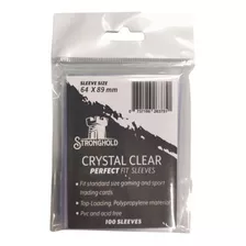 Fundas Crystal Clear Perfect Fit Standard 64x89mm Stronghold