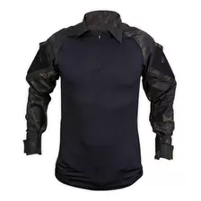 Camisa Tatica Dacs Combat Shirt Multicam Black