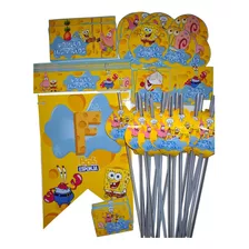 Cotillon Personalizado Bob Esponja Nene X 20 Chicos