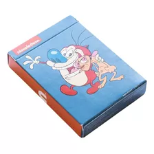  Baraja Ren & Stimpy Super Rara De Nickelodeon By Fontaine