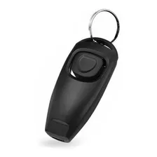 Clicker Silbato Adiestramiento Para Perro Cliquer Llamador Color Negro