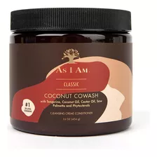 As I Am Coconut Cowash - Acondicionador Limpiador Para Bobi.