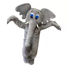 Fantasia Mascote Elefante Completa 