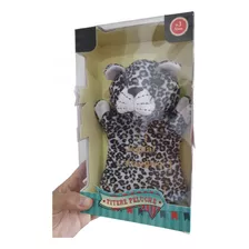 Títere Marioneta Animal Jaguar Felino Felpa Suave 