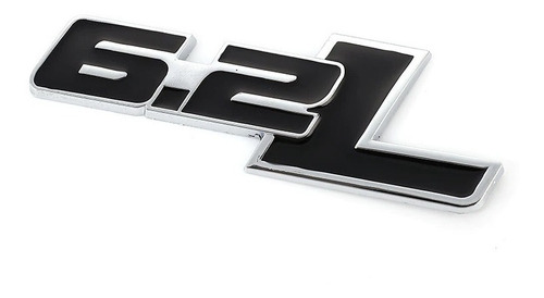 Emblema 6.2l Negro Cromo Ford Lobo Raptor Svt F-150 Foto 2