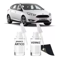 Tinta Tira Risco Automotivo Ford Focus Cor Branco Ártico