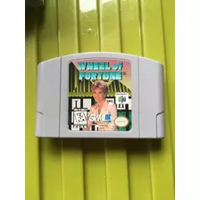 Juego Nintendo 64 Wheel Of Fortune