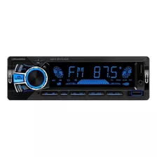Auto Radio Roadstar 7 Cor Mp3 Player Fm Bluetooth Muda Pasta