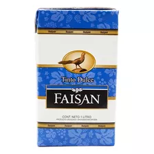 Vino Faisán Tetra 1 Litro Tinto Dulce Pack X 12