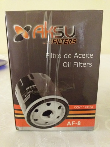 Filtro Aceite Nuevos Af8