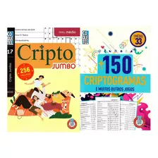 Livro Cripto Jumbo Coquetel Nível Médio Edição Lançamento