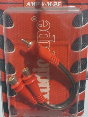Cable Rca Audiopipe Tipo Y 1 Macho 2 Hembras