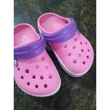 Crocs Nena Original Usada Como Nueva 