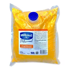 Cheddar Liquido Milkaut X 3,5kg. Apto Celiacos Sin Tacc