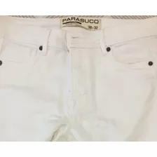 Jeans Branco Feminina Nova