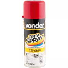 Tinta Spray Vermelho 200ml/110g - Vonder