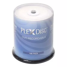 Plexdisc 632-215-bx Dvd-r 4.7gb 16x Hub De Superficie Imprim