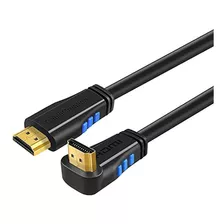 Cable Hdmi, Cablecreation 3 Pies Angulo Hacia Arriba 270 Gr