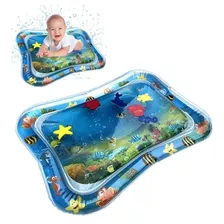 Alfombra Rectangular Inflable Para Bebes Juego Didactico