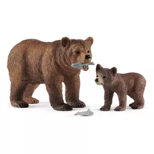 Schleich Wild Life, Juego De 4 Piezas, Juguetes De Animales