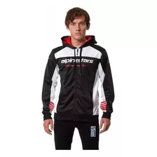 Jm Campera Alpinestars Session 2 Zip Hoodie Poliester Negro