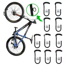 10 Gancho Pendurar Bicicleta Parede Suporte De Bike Vertical