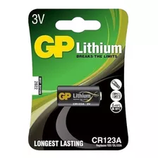 Pila Cr123a 3v Lithium Pro Gp Cr17345 Larga Duracion