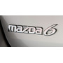 1 Letras Emblema Mazda 6  + Adhesivo Mazda 6