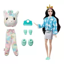 Muñeca Barbie Cutie Reveal Unicornio De Fantasia
