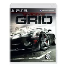 Grid Race Driver Standard Edition Game Ps3 Mídia Física Race