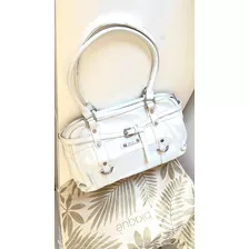 Blaque Cartera Bolso Cuero Blanca No Prune Lazaro Maletín 