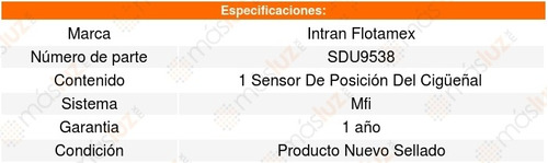 Sensor Arbol Levas Cmp Pontiac G8 6.0l V8 08 A 09 Intran Foto 3