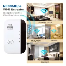 Wifi Repetidor Amplificador De Señal Inalambrico 300mbps