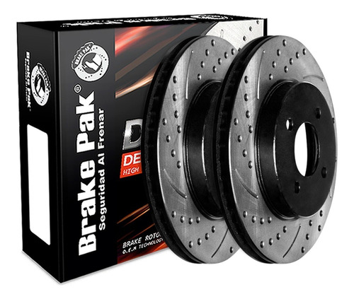 Foto de Discos De Freno Marca Brake Pak Para Nissan Versa