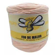 Fio De Malha Residual 1kg Artesanato Croche Trico Rosa Talco