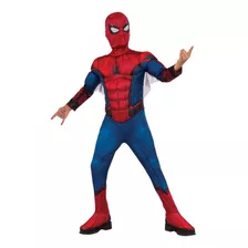 Disfraz Hombre Araña Spider Man Para Niños