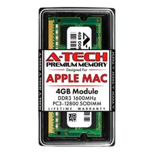 A-tech 4 Gb De Ram Para Apple Macbook Pro (mediados De 2012)