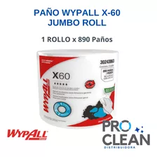 Paño Wypall® X60 Jumbo Roll Reutilizable - (890 Paños)