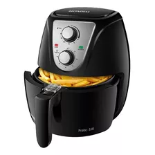 Fritadeira Sem Óleo Air Fryer Pratic 3,6l Mondial Preto/inox 1500w Af-36-bi