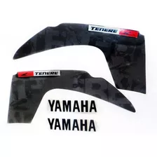 Kit Cartela Adesiva Yamaha Ténéré 250 Preto Ano 2013 Cor Preta