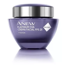 Crema Facial Antiarrugas Avon Anew Platinum 65+ Fps 25 