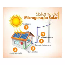 Projeto Energia Solar Fotovoltaica + Homologação + Art Cemig