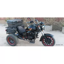 Moto Trike De Tres Ruedas