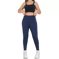 Calça Legging Basica Grossa Cintura Alta Blackout Feminina