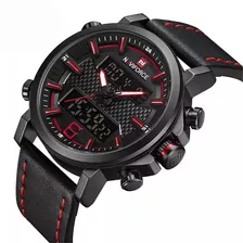 Naviforce Reloj Para Hombre Deportivo Digital De Moda