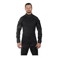 Combat Shirt Masculina Bélica / Camuflado Multicam Black