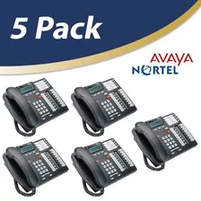 Nortel Norstar Teléfono, Carbón De Leña, 5 Pack (t7316e)