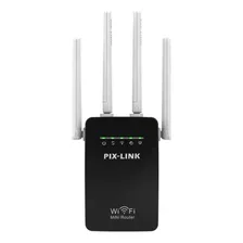 Repetidor Amplificador Wifi Extensor 4 Antenas