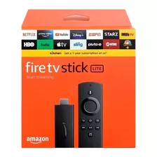 Amazon Fire Tv Stick Lite Strat Streaming Black