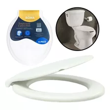 Assento Sanitário Branco Universal Oval Alumasa